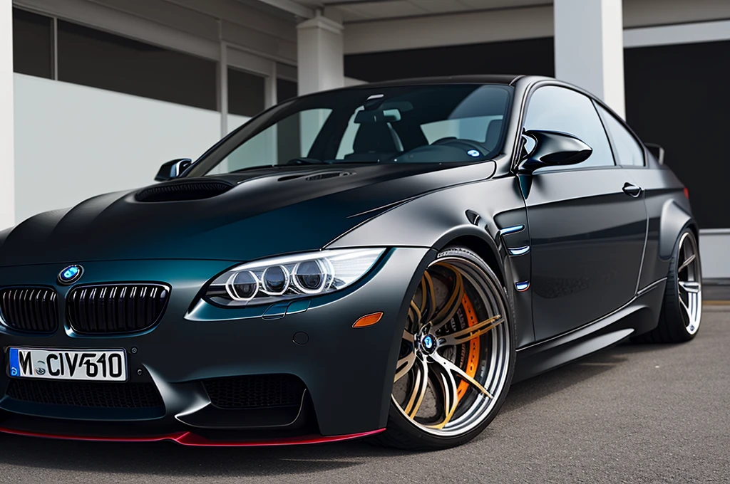Make an all black BMW from m3