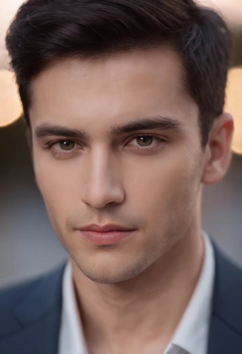 8k, Masterpiece, Raw photography, Best quality, photorealistic, highly detailed CG Unity 8k wallpaper, Depth of field, cinematic light, .RAW, (Beautiful and charismatic face, Short black hair, beautiful lips, Beautiful eyes blues), Intricately detailed face, (Ultra detailed skin), 1 man, in a club, in deep shadows, Beautiful man, (athletic body:1.3), (Great determined look) :1.3), (In Italian suit), ( highlands, dark night, starry night, blurred background)