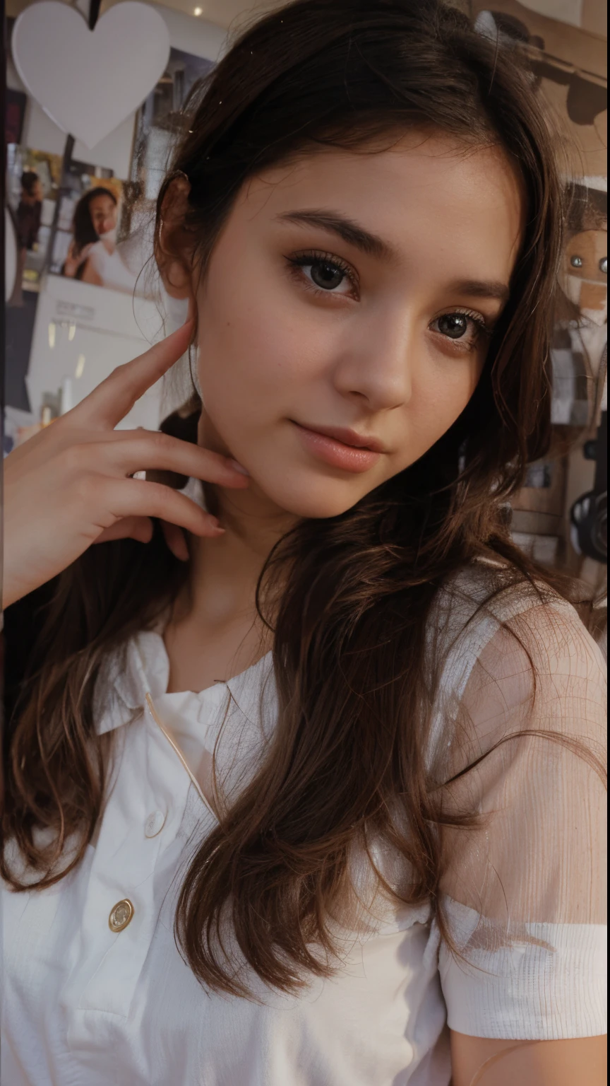 Change background,Smart cute girl , Realistic photos, ultra hd Full detailing