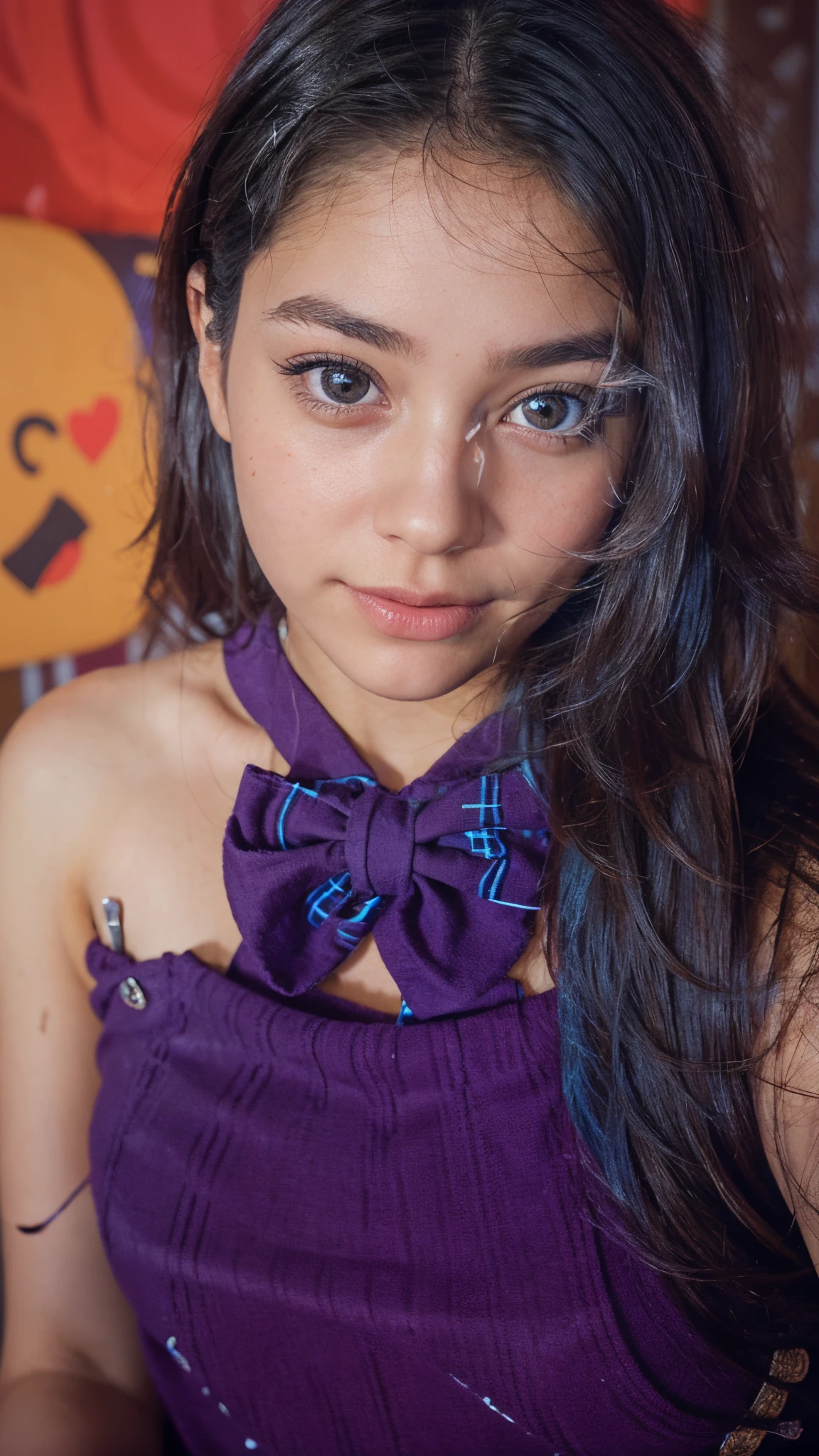Change background,Smart cute girl , Realistic photos, ultra hd Full detailing, no smile