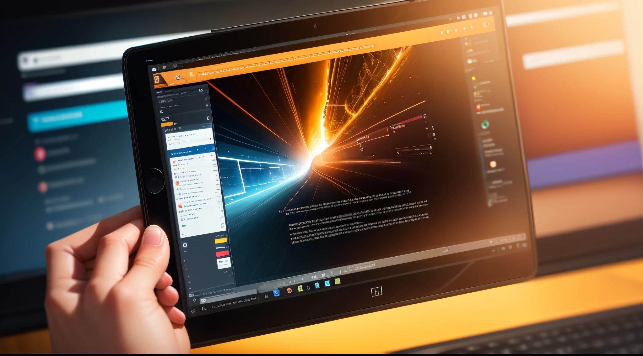 Create an image of IT information