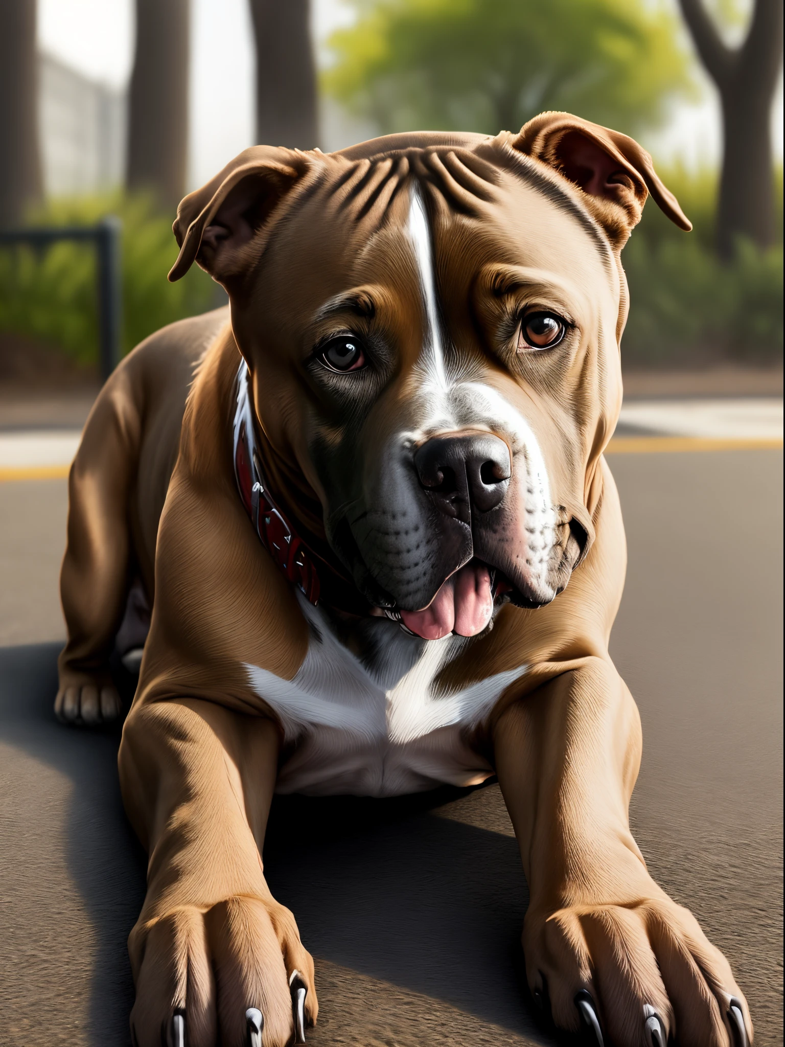 Strong pitbull