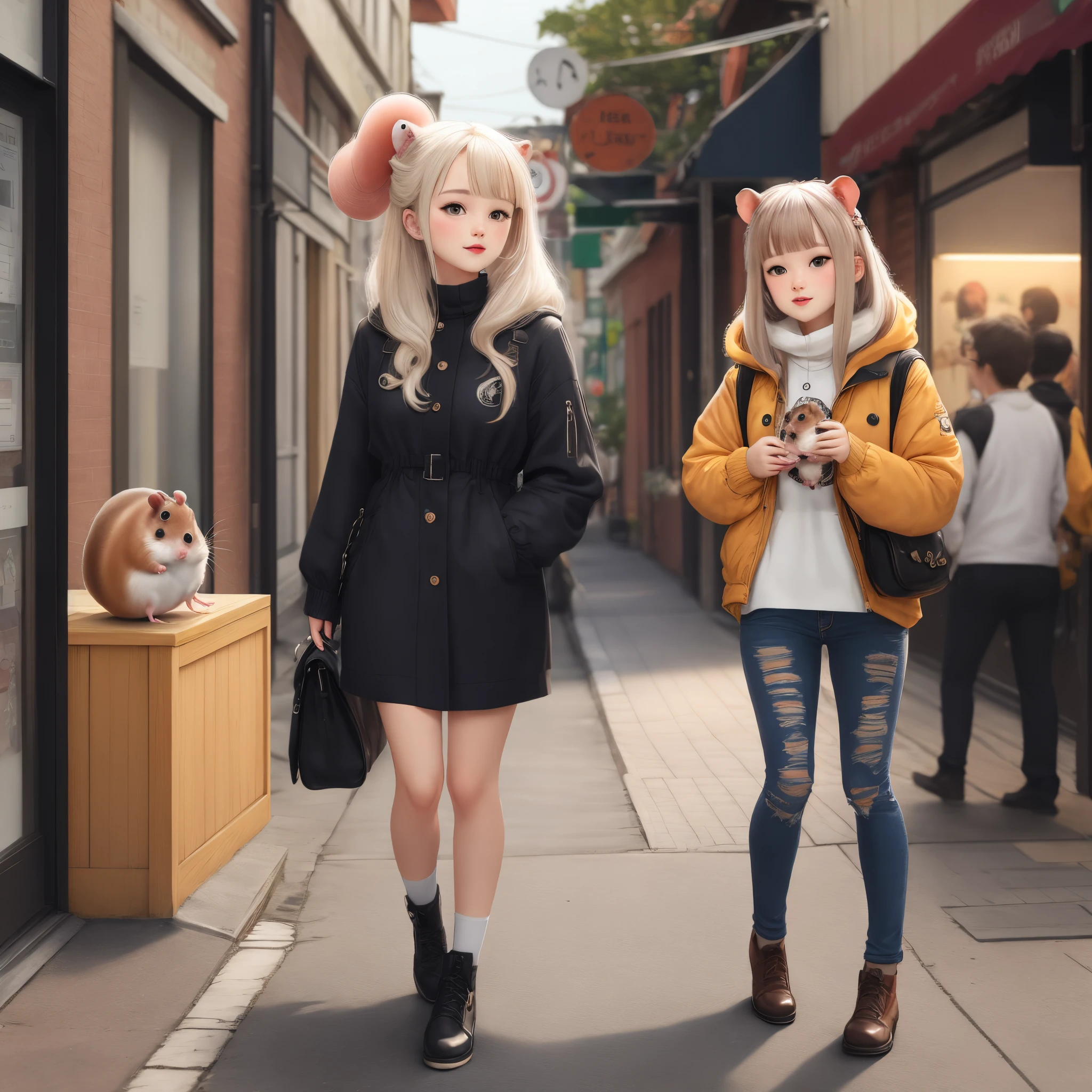 stylish hamster