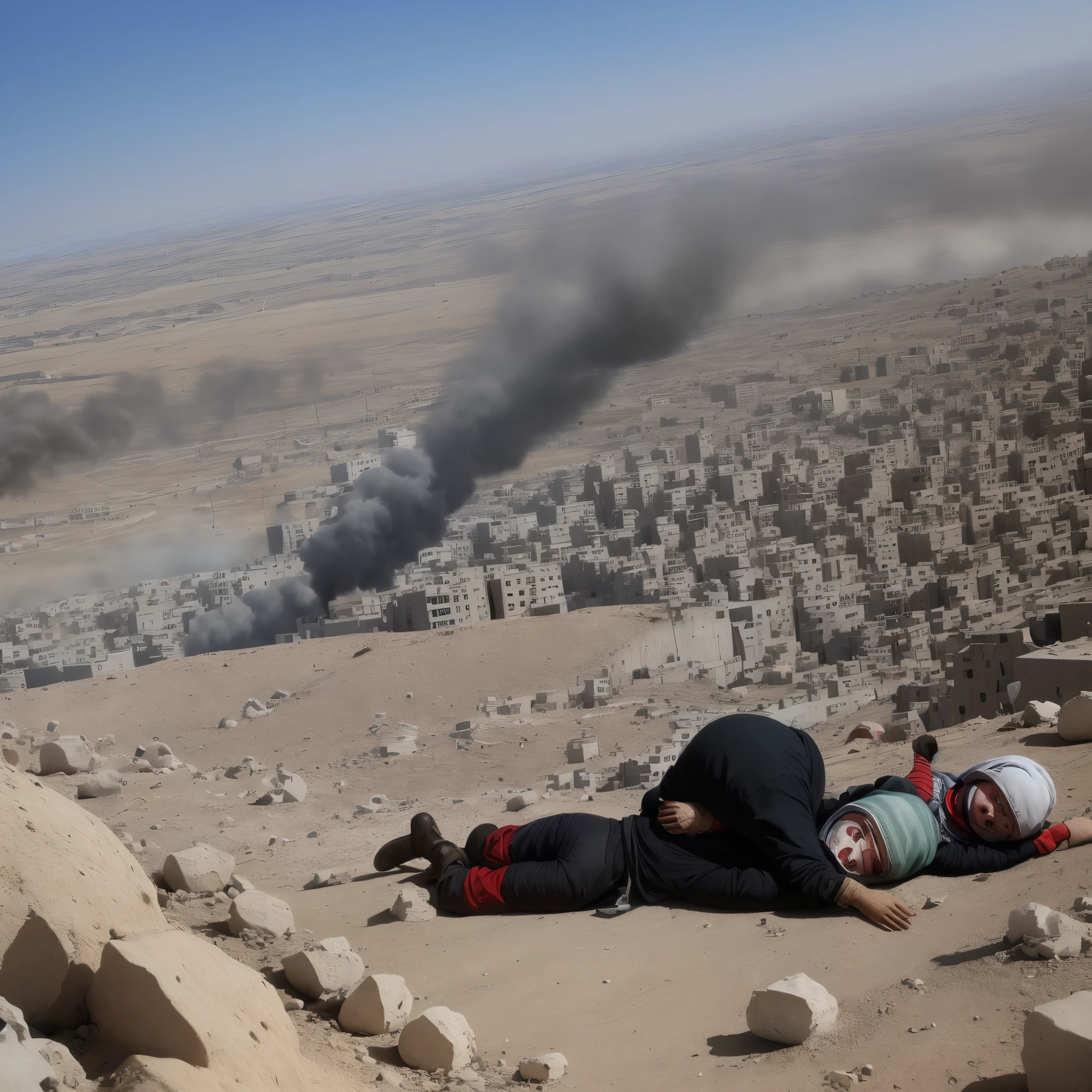 America and Israel slaughter palestinian with international law book