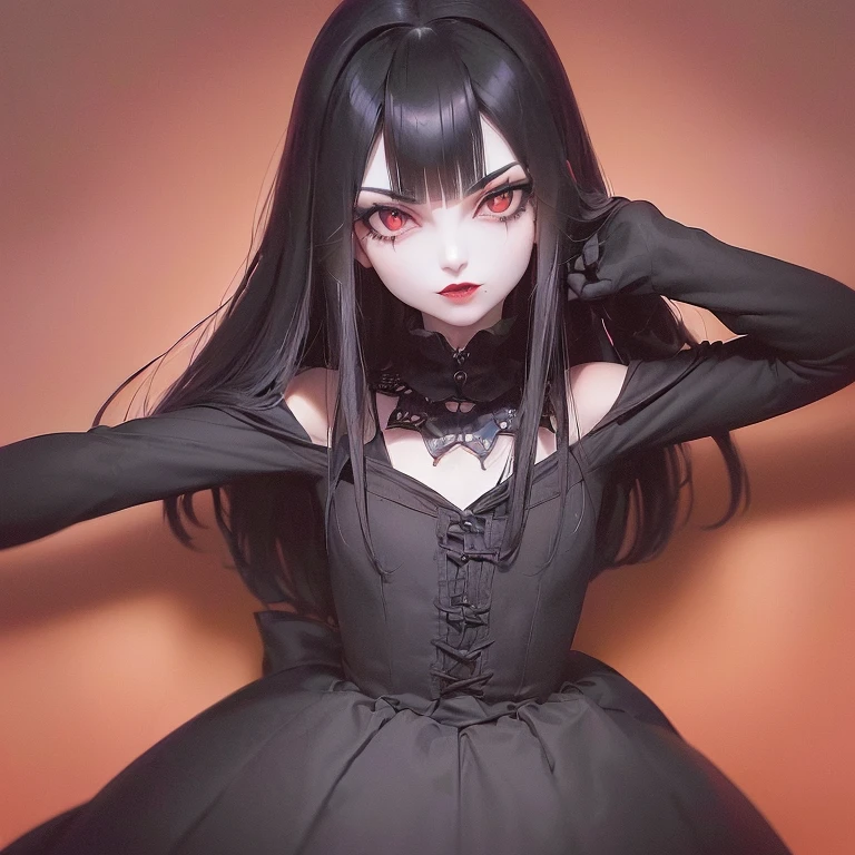 (((Imagem dividida))) (((VAMPIRA SOMBRIA))) (((LINDA GAROTA ARISTOCRATA))) (((FACE JOVEM E BONITA))) (((lado esquerdo juventude e beleza))) (((CABELOS NEGROS LONGOS E OLHOS SEDUTORES))) ((( EXIBINDO CORPO INTEIRO SENSUAL))) (((lado direito, Velho e morte))) (((ARTE DETALHISTA E PERFEITA)))