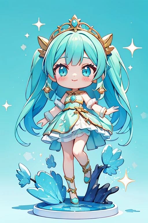 (Same character, front, side, back), (full body); 3d; 3d toy art; toy art; anime style; glitter; apatite stone goddess