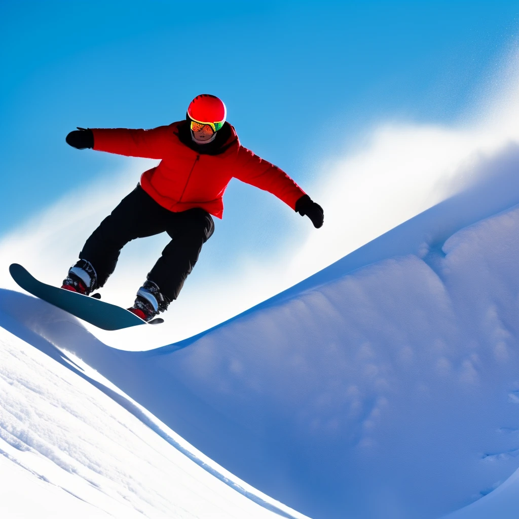 Donald trump snowboarding