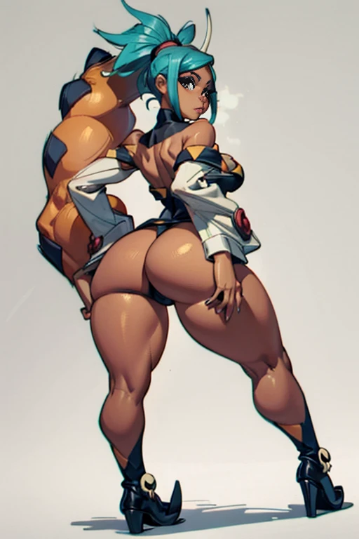 Pokemon cerebella de skullgirl lado posterior mostrando el culo NSFW sexy mostrando su posterior   full body size