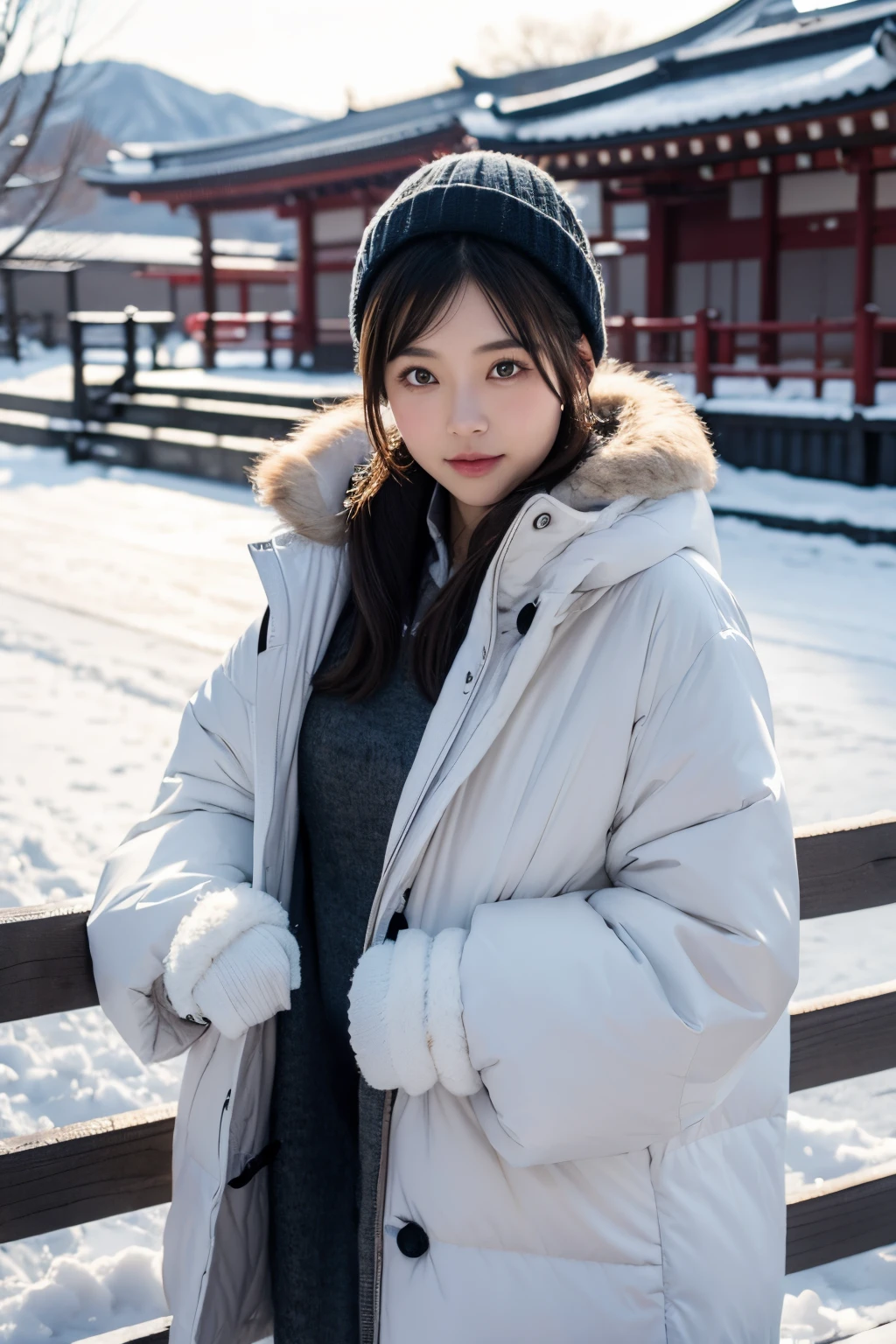 A Japanese Lady、Winter fashion