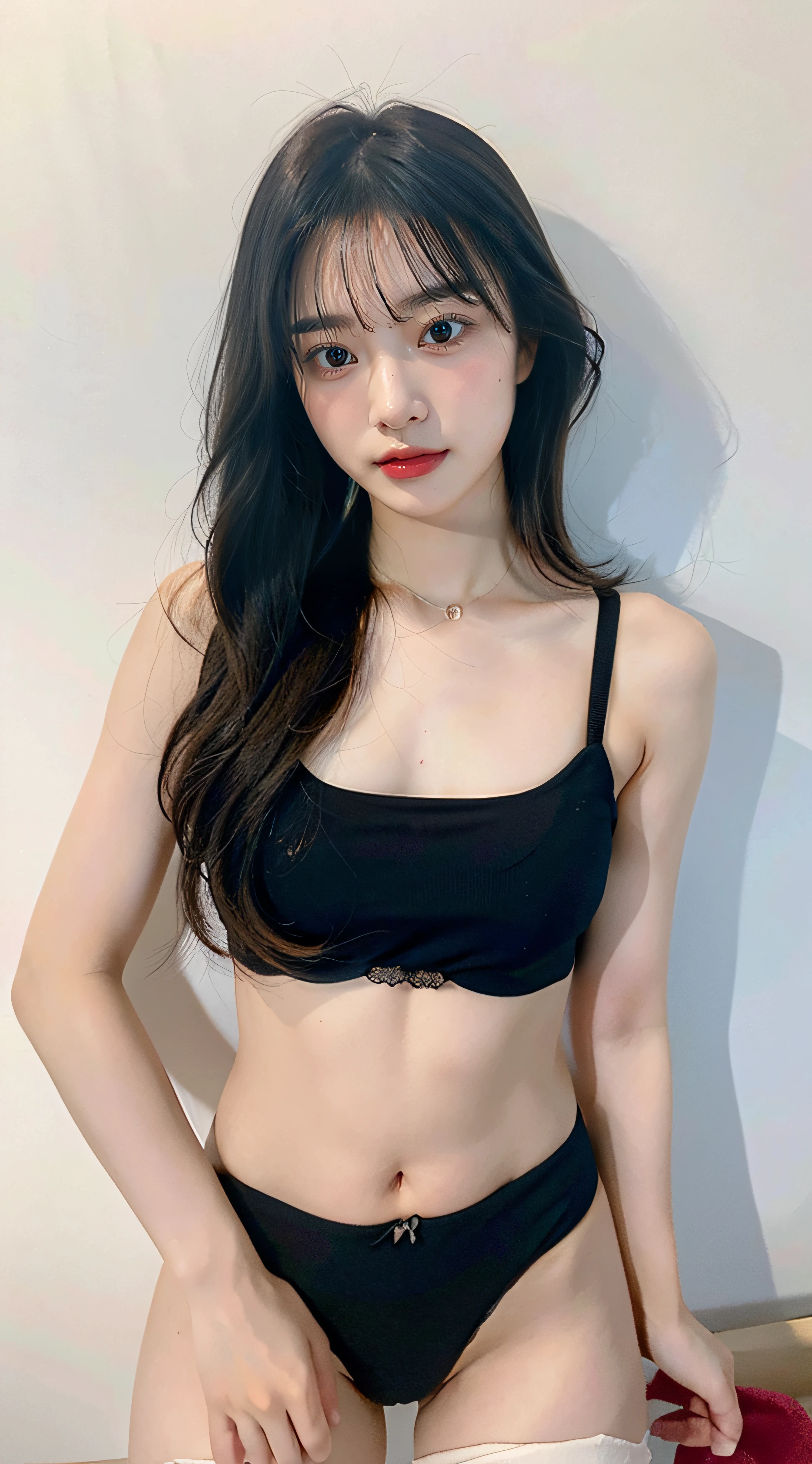 (8K, Raw photo, top-quality, masutepiece: 1.2), (realisitic, Photorealistic: 1.37), 1 girl, Very cute Japanese, 20 years old, femele, natta, Ripped, Big, See-through bras and small bras, The tips of the are sticking out the protruding, areola protruding, The shape of the pubic area is clearly visible, pubick hair, the lower abdomen bristles, slender, crotch open, The big ones are big and spill out of the bra......., See-through underwear, Pubic hair sticking out of underwear, Gorgeous makeup, protruding hair, Exposing, Small Panties, long eyeslashes