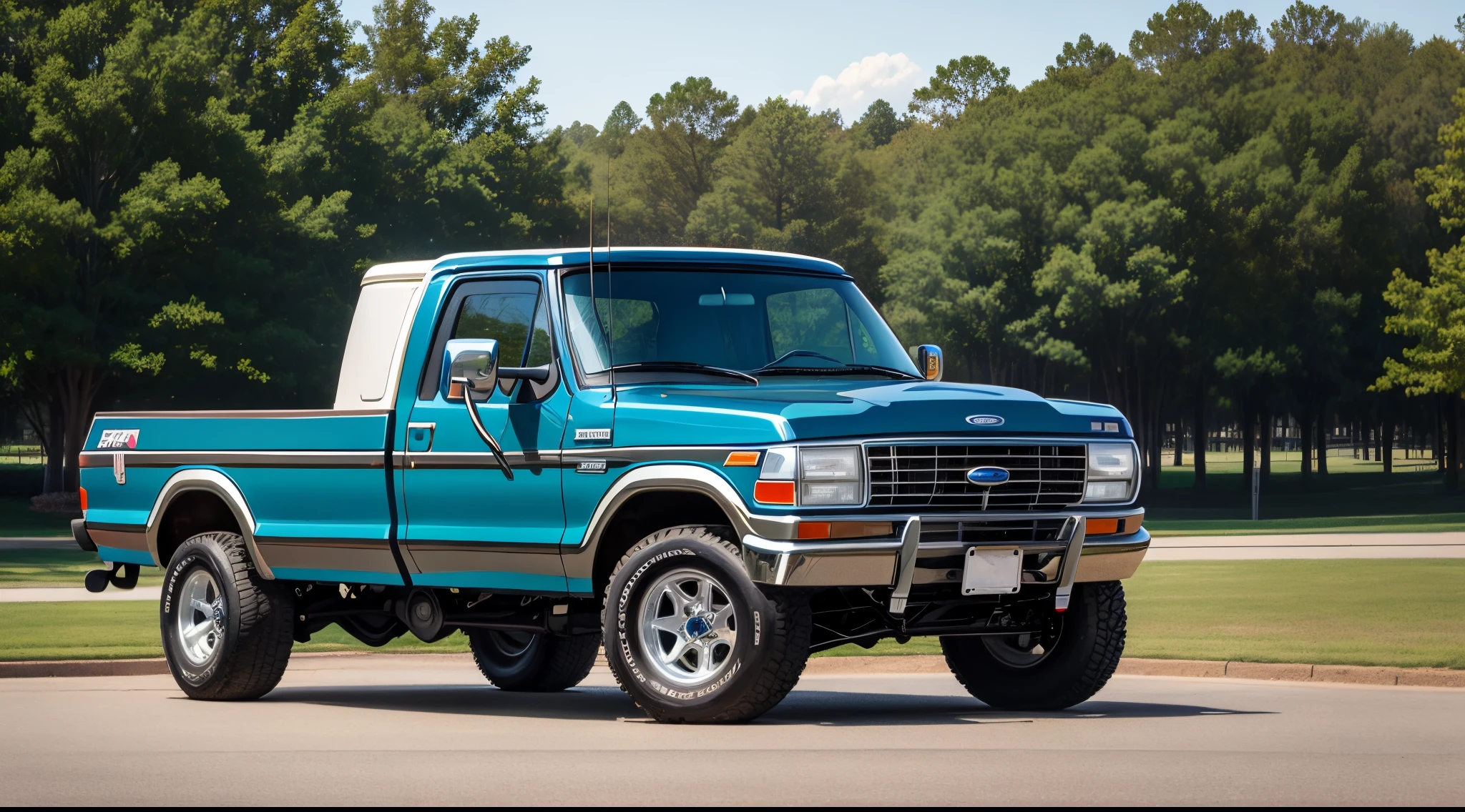 1992 ford f150 dark gray square body