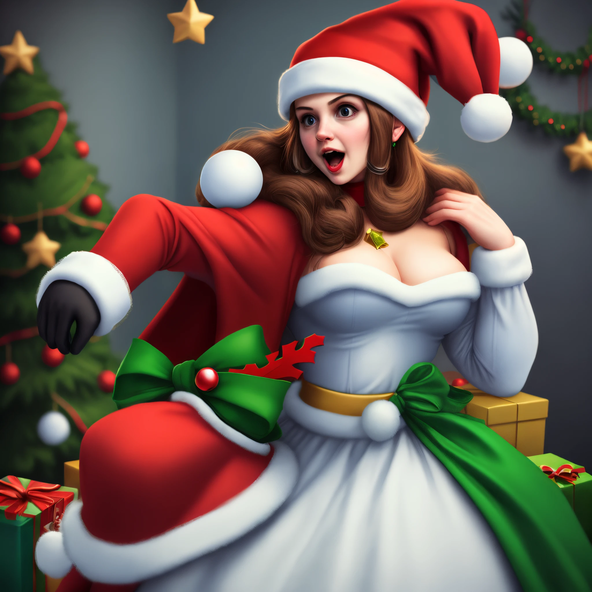 Horror super mario christmas