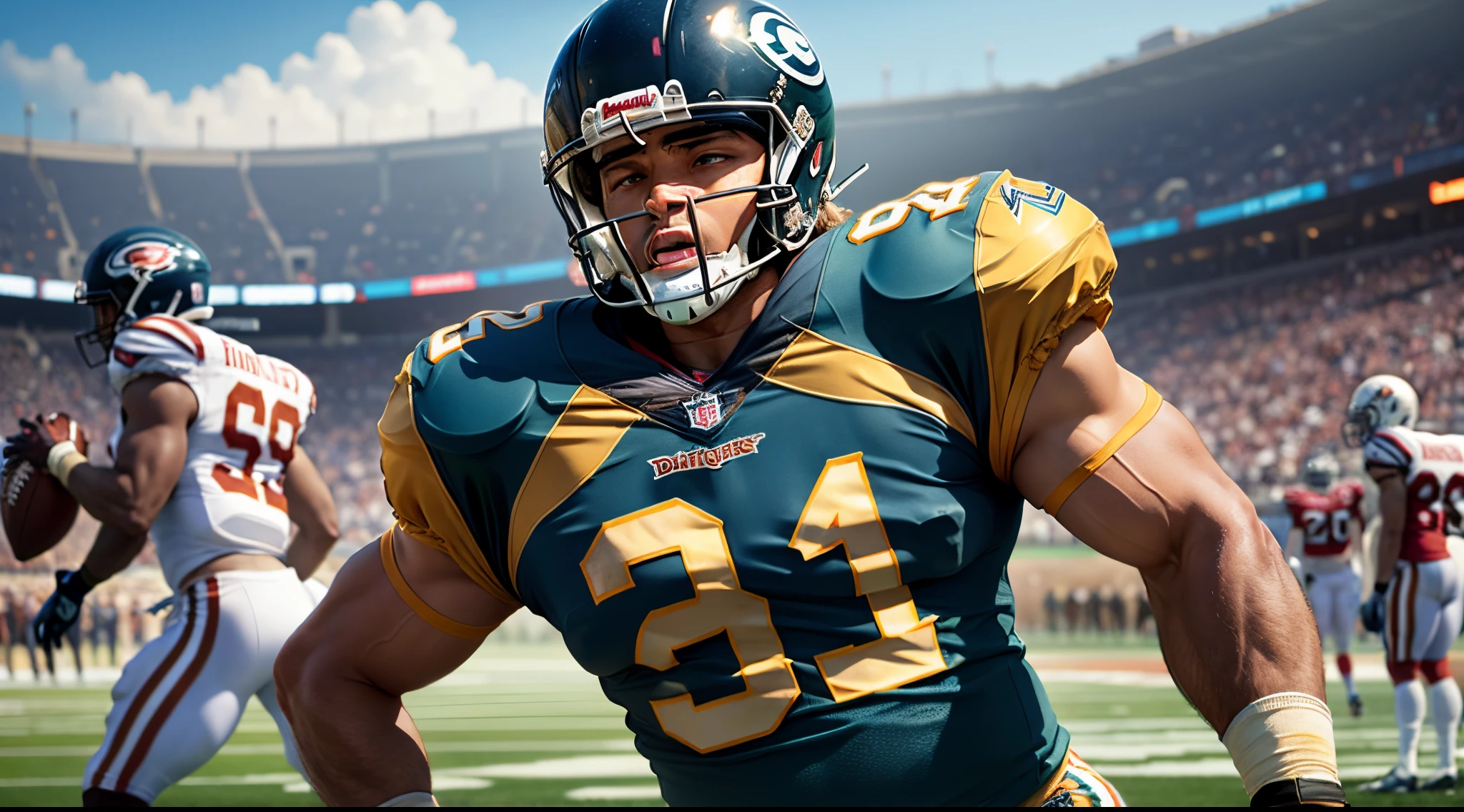 Make a NFL jersey with Bentley  on the back