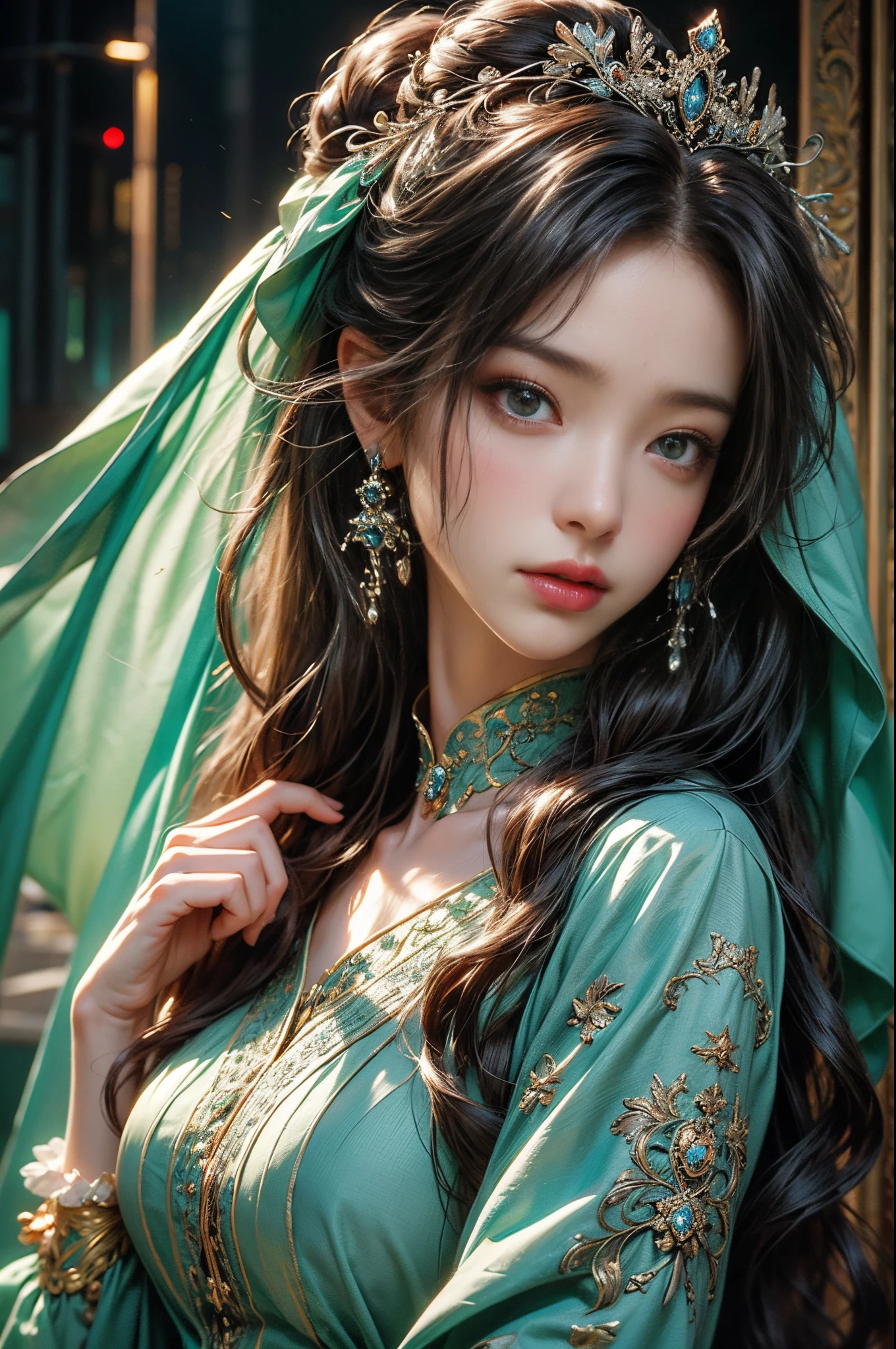 Incredibly detailed vibrant watercolor digital illustration of a mysterious dark princess in anime style. The artwork showcases impeccable princess-centric composition and engaging storyline. The princess’s eyes are very beautiful and delicate, seductive lips, and charming temperament. Her appearance exudes elegance and grace, Let the audience be impressed by her irresistible charm.

The medium of the work is watercolor, Add traditional artistic flavor and soft atmosphere, Ethereal feeling. The colors used are cute and gentle, Create a pleasant and dreamy atmosphere. Artwork is very detailed, Every brushstroke and detail has been carefully crafted，Strive for perfection. Vibrant colors and dynamic compositions bring the artwork to life, Make it visually impactful and attractive.

The lighting in the scene is volumetric lighting, Adds depth and dimension to the princess and her surroundings. It creates an atmosphere of mystery, Emphasis on the mysterious nature of the princess. Lighting effects enhance the overall atmosphere, Make artwork truly stunning.

Artwork is of the highest quality, The resolution is 4K or 8K, Make sure every detail is accurately captured. Unparalleled level of detail, Shows the artist&#39;s style&#39;skills and dedication. The artwork is a masterpiece, Inspire emotions and leave a lasting impression on your audience. It exudes a realism、Realistic quality, blurring the line between imagination and reality.

The work of art embodies an indescribable sublime beauty. Take the audience into a mysterious and wonderful world, where they can immerse themselves in the enchanting presence of the Dark Princess. The artwork’s dynamic composition and sharp focus captivate the viewer, Let them explore every intricate detail.

all-inclusive, This tip produces vivid and captivating artwork，Perfect integration of display structure, watercolor medium, Digital illustration, style of anime, and the enchanting presence of a mysterious dark princess... The result is a visually stunning masterpiece，Transcend beauty and inspire imagination.