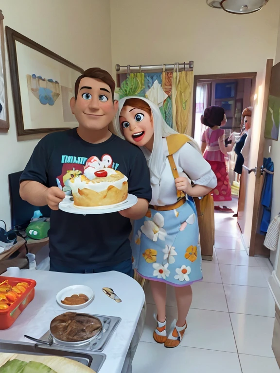 Disney pixar couple