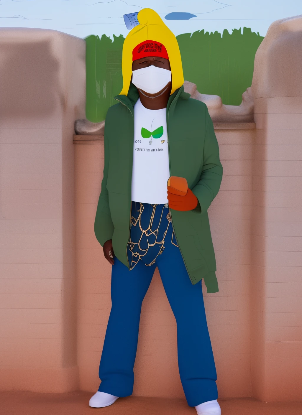 Kenny from South Park with drip