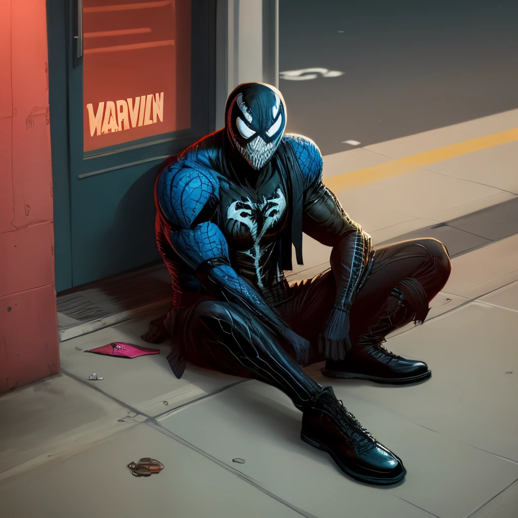 Marvel’s Venom but a drunk homeless woman