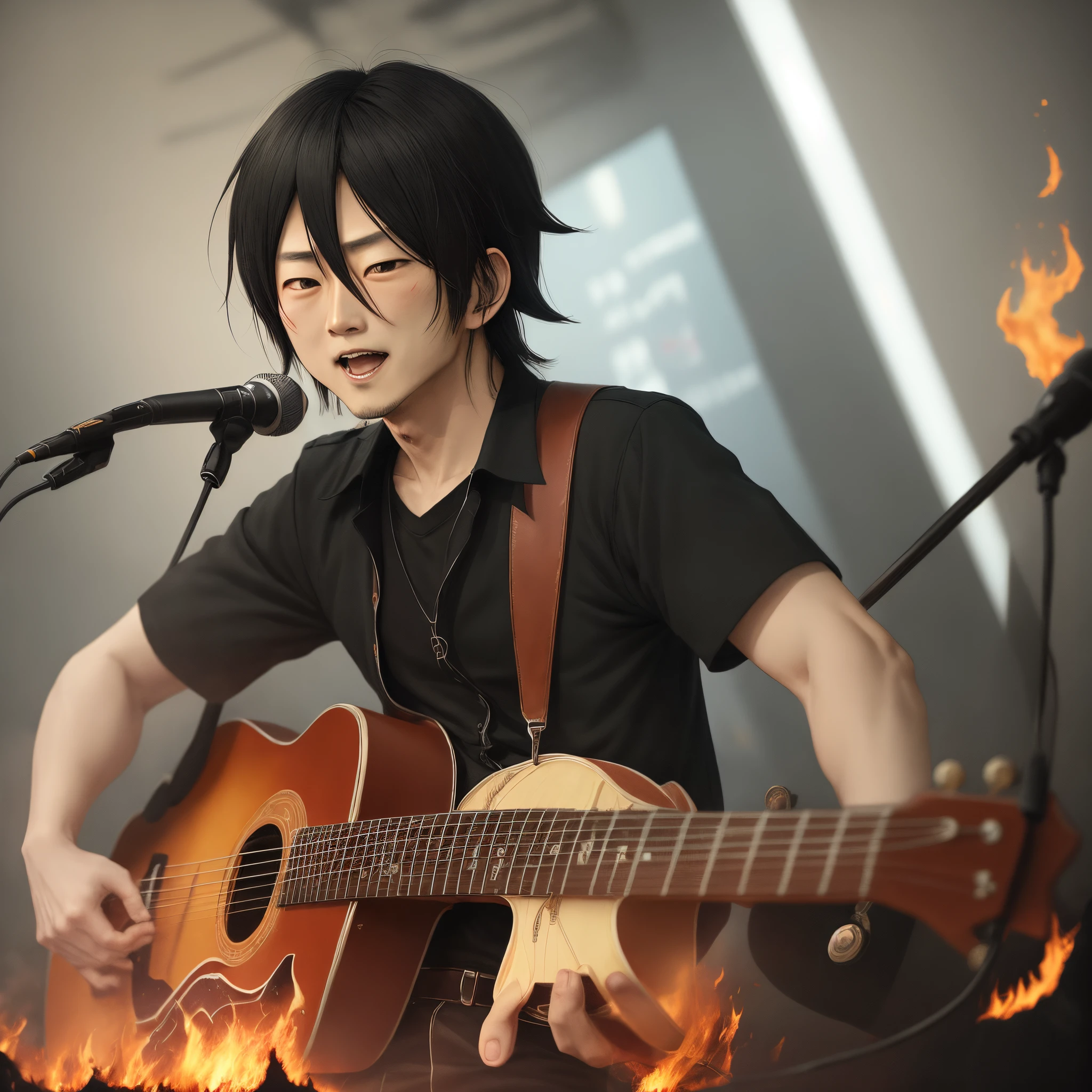 GLAY's JIRO fell into hell