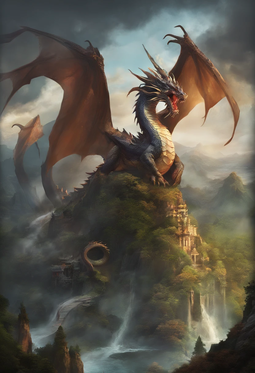 Majestic dragon