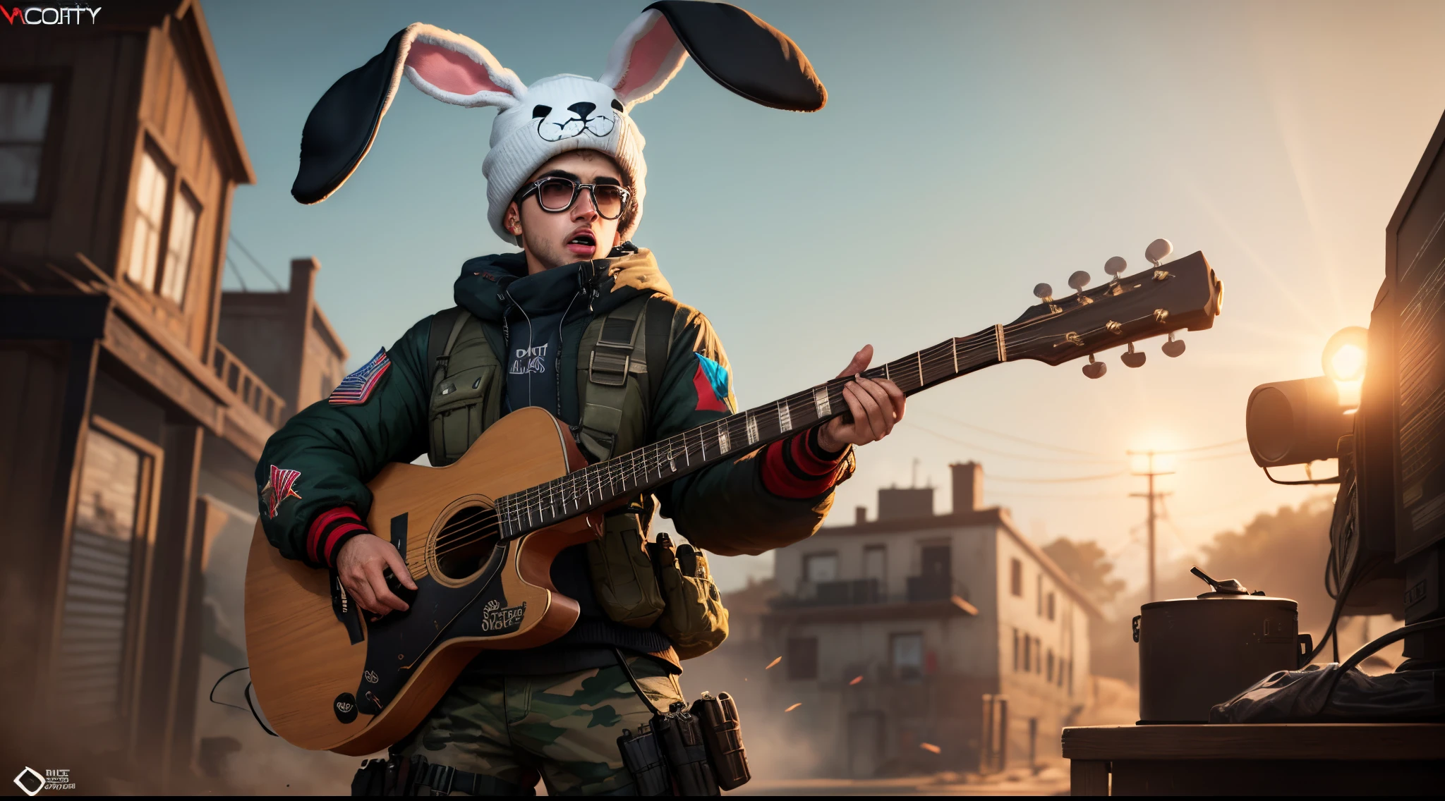 Skin de bad bunny en call of duty