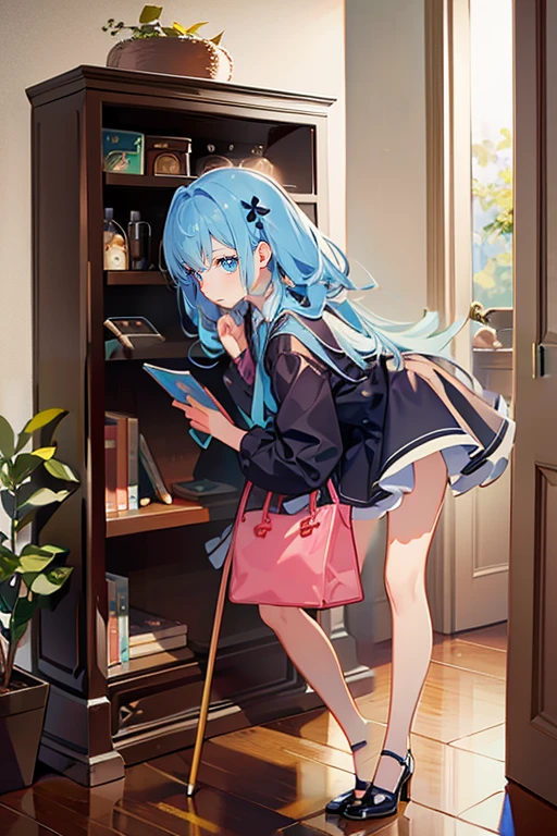 bookcase、Cheek cane、