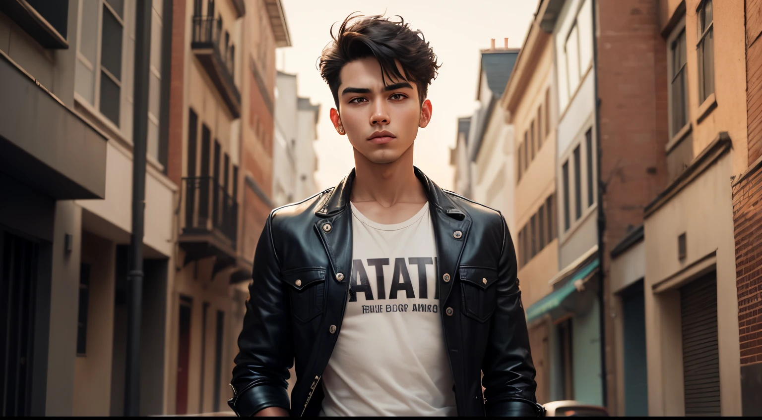 A young attitude man