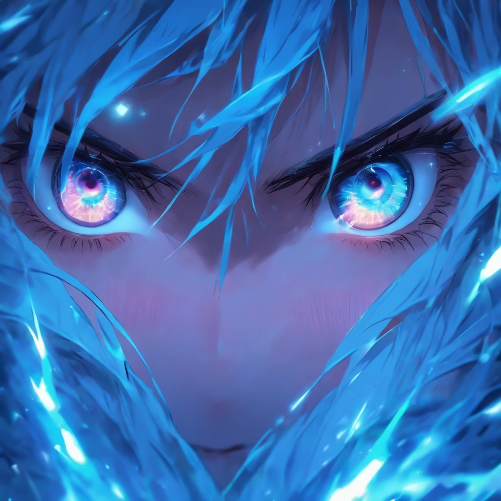 (Blue pupil), Superior Quality, ​masterpiece, High resolution, 8K, cute girl wearing a hoodie, girl with, detailed line art,  digital improvement, shut, Anime Core, fluid fabric，rot，Torogao，Multiple expressions，I see peace in my eyes，Galaxy in the eye：1.3