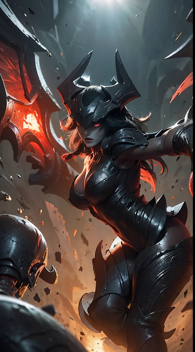 (Best Quality,4k,High Resolution), Evil Apotheosis,(Best Quality,4k,High Resolution),Jet-black hair on a black body, The body is covered with hair all over the body, deformed body,mimicry, Distorted by Pain,Sharp eye light,red glowing eyes、Improved facial expressions,,Changing the appearance of the transformer,beast,Fur farming,Metamorphosis、buttocks,Subtle illustrations, Traced in detail,Realistic expression of skin texture,realistic image,bright colours,expressive,Classic background(Best Quality,4k,High Resolution), Comical appearance,(Best Quality,4k,High Resolution), 18-year-old woman, Red highlights on black hair, Long hair, straight hair, Cool Woman,tooling,cold eyes ,Sharp eye,Looking at me,comics,Animesk,Comical illustration,busy,Deformed cute illustration,Sitting rough,Rotate the body forward、crawling on the ground、attack、Feather Shooting、Battle of Evil,Brave、flit、combat stance,A grim outlook,Recent history、fighting、The body is engulfed in flames