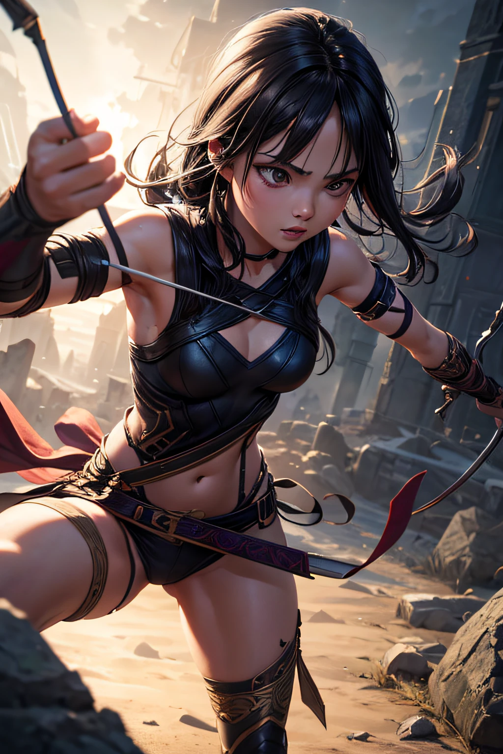 Portrait of {Harley Quinn Fictional character (Black Hair Mid-length Haircut)}, Action {Skirt lift bottom pov | Goofy Ai}, soft and smooth skin, big dreamy eyes, big ass, swollen vagina, beautiful intricate, symmetrical hair, wide anime eyes, soft lighting, detailed face, by makoto shinkai, stanley artgerm lau, wlop, rossdraws, art conceptual, digital painting, looking at camera