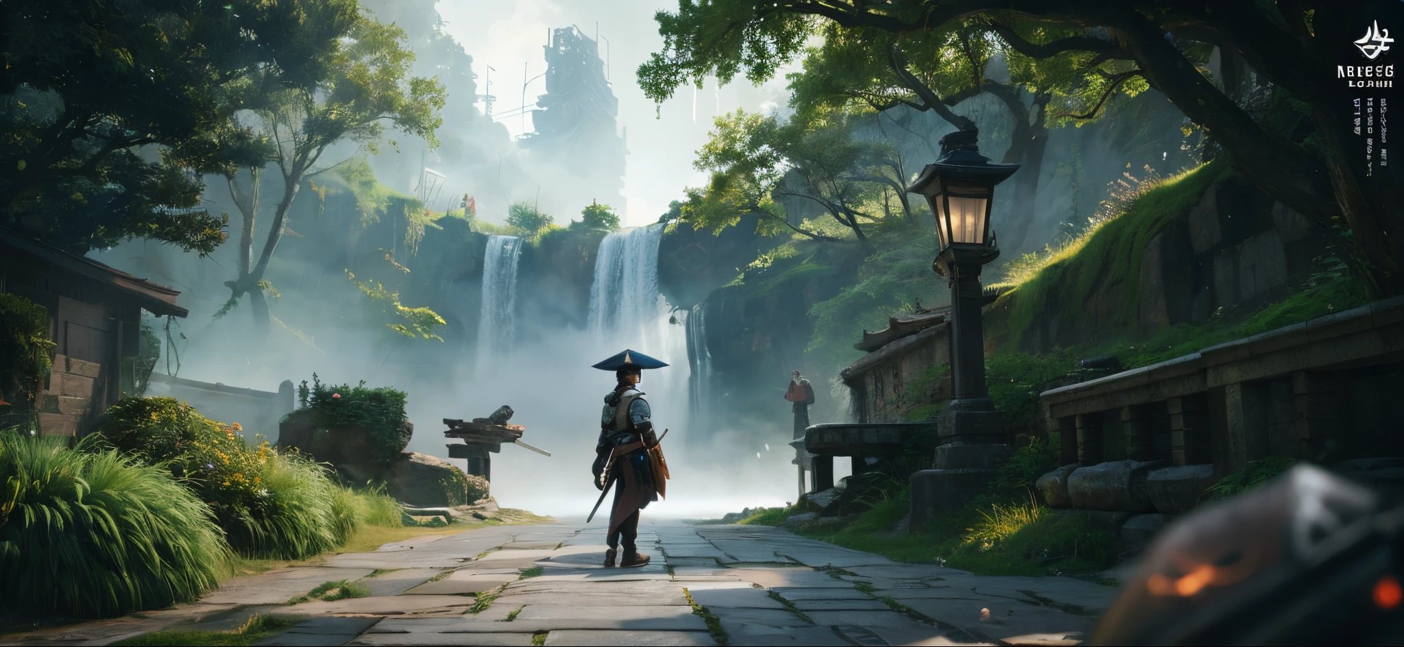 Using top quality 8K urban landscapes, realistic lighting: 1.3 and clear focus: 1.2, urban buildings and natural greenery harmonize. Vivid landscape painting in the daytime.