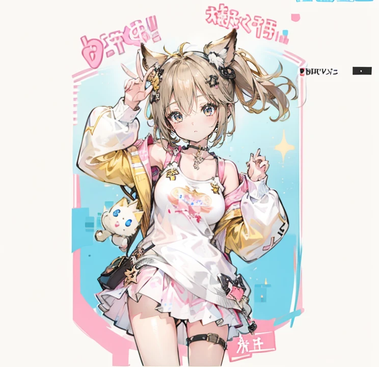 kawaii、yellowish clothes、Harajuku fashion、Granblue Fantasy