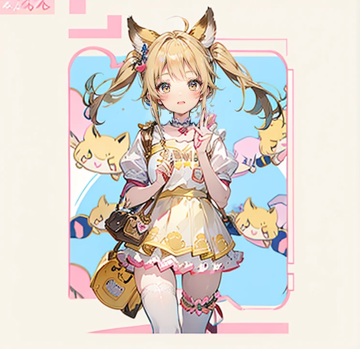 kawaii、yellowish clothes、Harajuku fashion、Granblue Fantasy