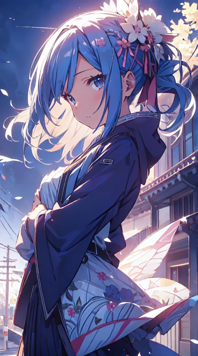 masutepiece, Best Quality,Illustration, Wallpaper, ultra -detail, 1beautiful girl、Hair fluttering in the wind、♡、Futomo、Poses in motion