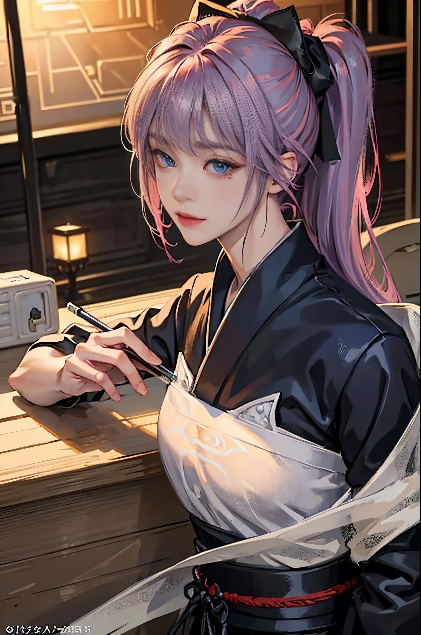 1人の女性、 Look at the viewer,
Her upper body, Her beautiful blue eyes, Pink hair with twin tails, Moles under her eyes, Plump and glossy lips, Heart-shaped choker,Female ninja 、stealth、Ninja Black Costume、Black mask、Looking at the viewer, smiling at the viewer. .. .. .. .. .. .. .. .. .. .. .. .. .. .. .. .. .. .. .. .. .. .. .. .. .. .. .. .. .. .. .. .. .. .. .. .。.。.。.。.。.。.。.。.。.。.。.。.。.。.。.。.。.。.。.。.。.。.。.。.。.。.。.。.。.。.。.。.。.。.。.。.。.。.。.。.。.。.。.。.。.3D, cyberpunk style short clothes、, of the highest quality, 8K, Detailed skin texture, Detailed Cloth Texture, beautifull detailed face, Intricate details, Female ninja、Kunoichi、Ninja Outfit、Edo townscape、morning landscape edge lighting, Side lighting, Cinematic lighting, Ultra high definition, 8K UHD, Film grain, Best Shadows, Delicate, Facing the viewer, front facing