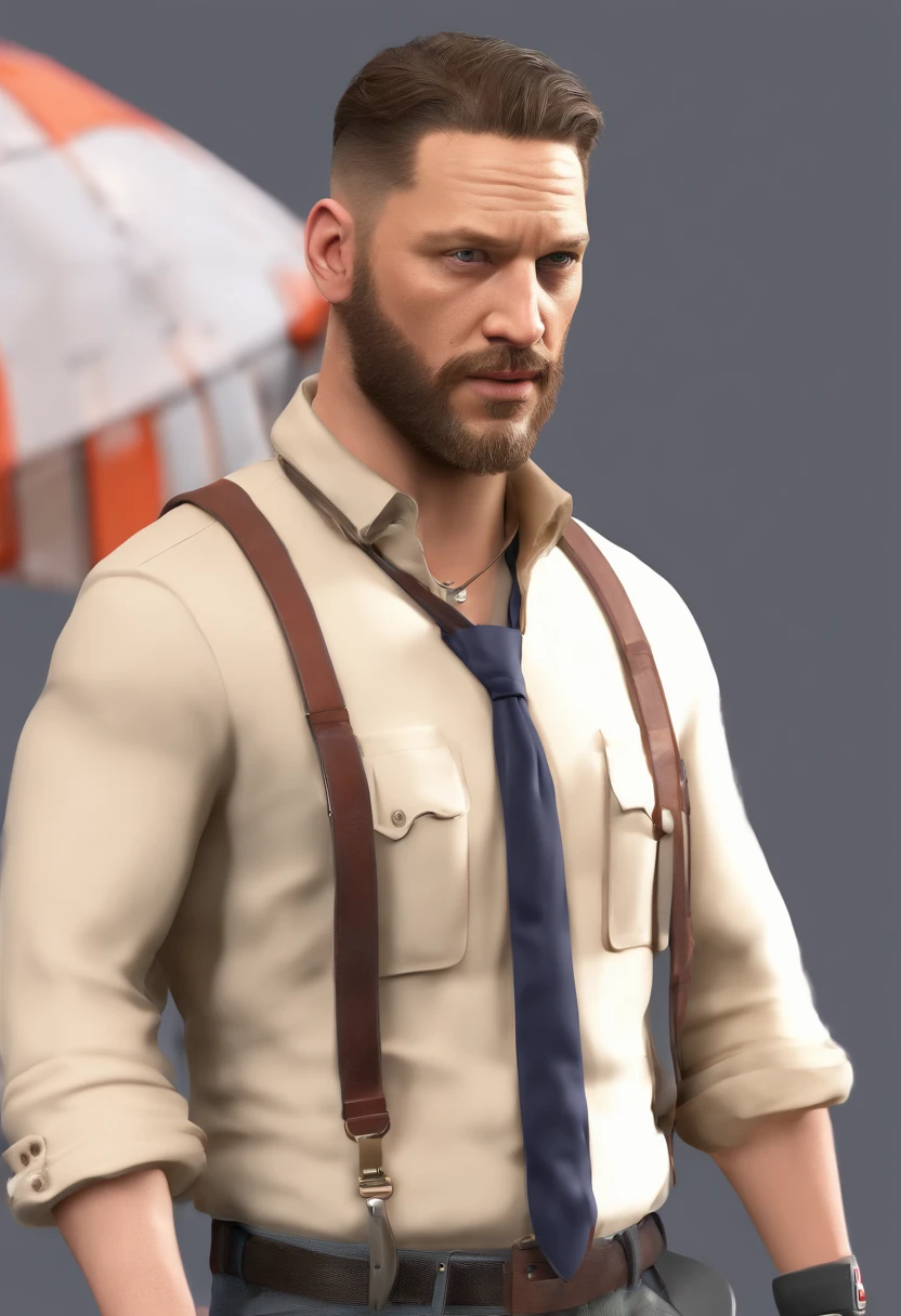 Tom Hardy , Realstic, 8k, Detailed, professionnel avec un arriere plan