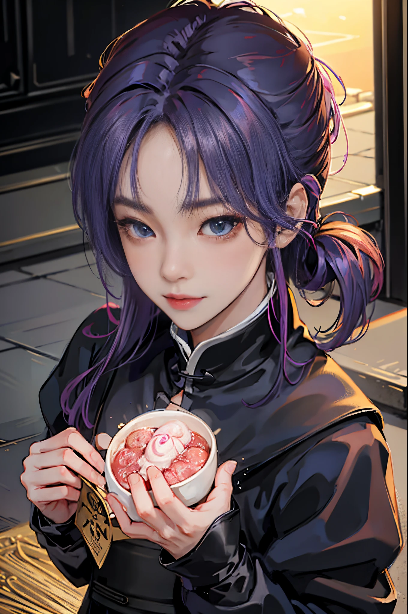 1人の女性、 Look at the viewer,
Her upper body, Her beautiful blue eyes, Pink hair with twin tails, Moles under her eyes, Plump and glossy lips, Heart-shaped choker,Female ninja 、stealth、Ninja Black Costume、Black mask、Looking at the viewer, smiling at the viewer. .. .. .. .. .. .. .. .. .. .. .. .. .. .. .. .. .. .. .. .. .. .. .. .. .. .. .. .. .. .. .. .. .. .. .. .。.。.。.。.。.。.。.。.。.。.。.。.。.。.。.。.。.。.。.。.。.。.。.。.。.。.。.。.。.。.。.。.。.。.。.。.。.。.。.。.。.。.。.。.。.3D, cyberpunk style short clothes、, of the highest quality, 8K, Detailed skin texture, Detailed Cloth Texture, beautifull detailed face, Intricate details, Female ninja、Kunoichi、Ninja Outfit、Edo townscape、morning landscape edge lighting, Side lighting, Cinematic lighting, Ultra high definition, 8K UHD, Film grain, Best Shadows, Delicate, Facing the viewer, front facing