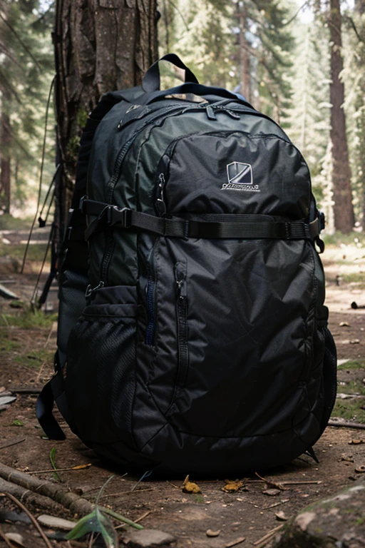 Durable Camping Backpacks, extreme details, ultrarealistic