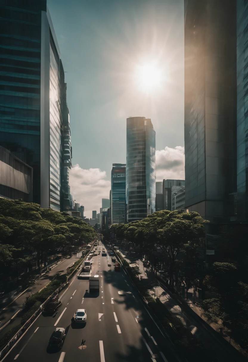 Ikebukuro of the future、Skyscraper、sunshine 60、Sunshine City、Shooting from the sky with a drone