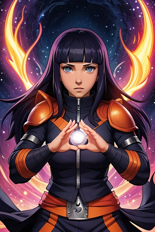 Num tranquilo vilarejo, Hinata, shy ninja from Naruto Shippuden, enchants with its grace and sweetness. Apesar da timidez, She reveals remarkable inner strength, cativando a todos ao redor.