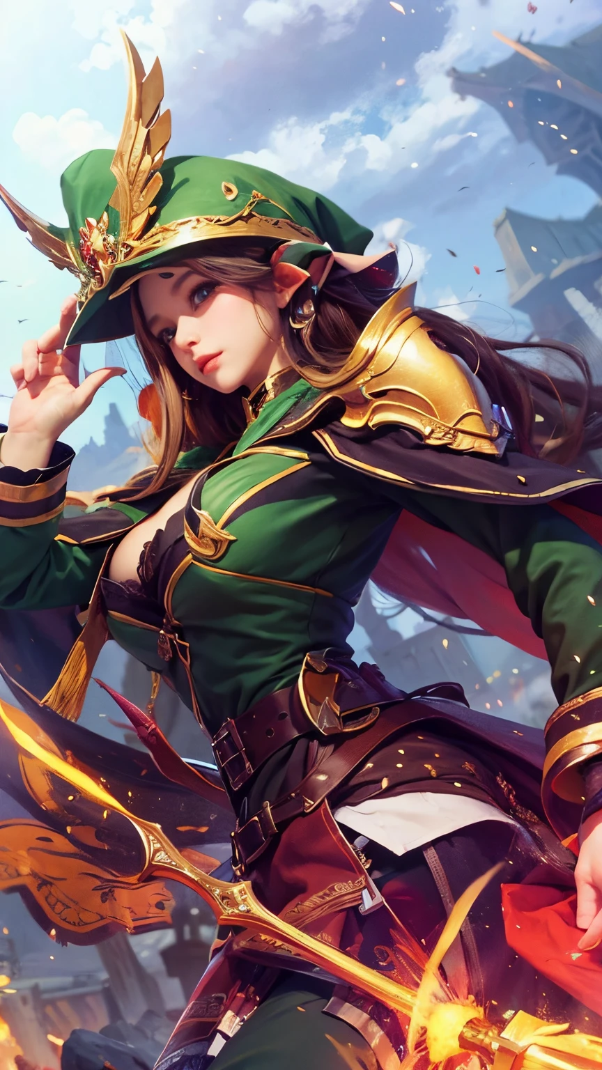1girl, high quality, ultra detailed, masterpiece, realistic,elf