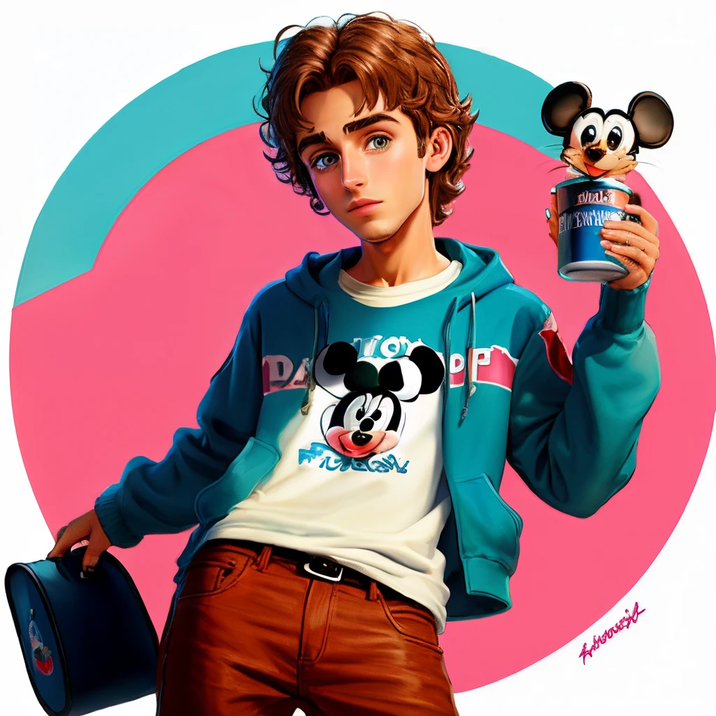 Modelo Disney Pixar Cartoon