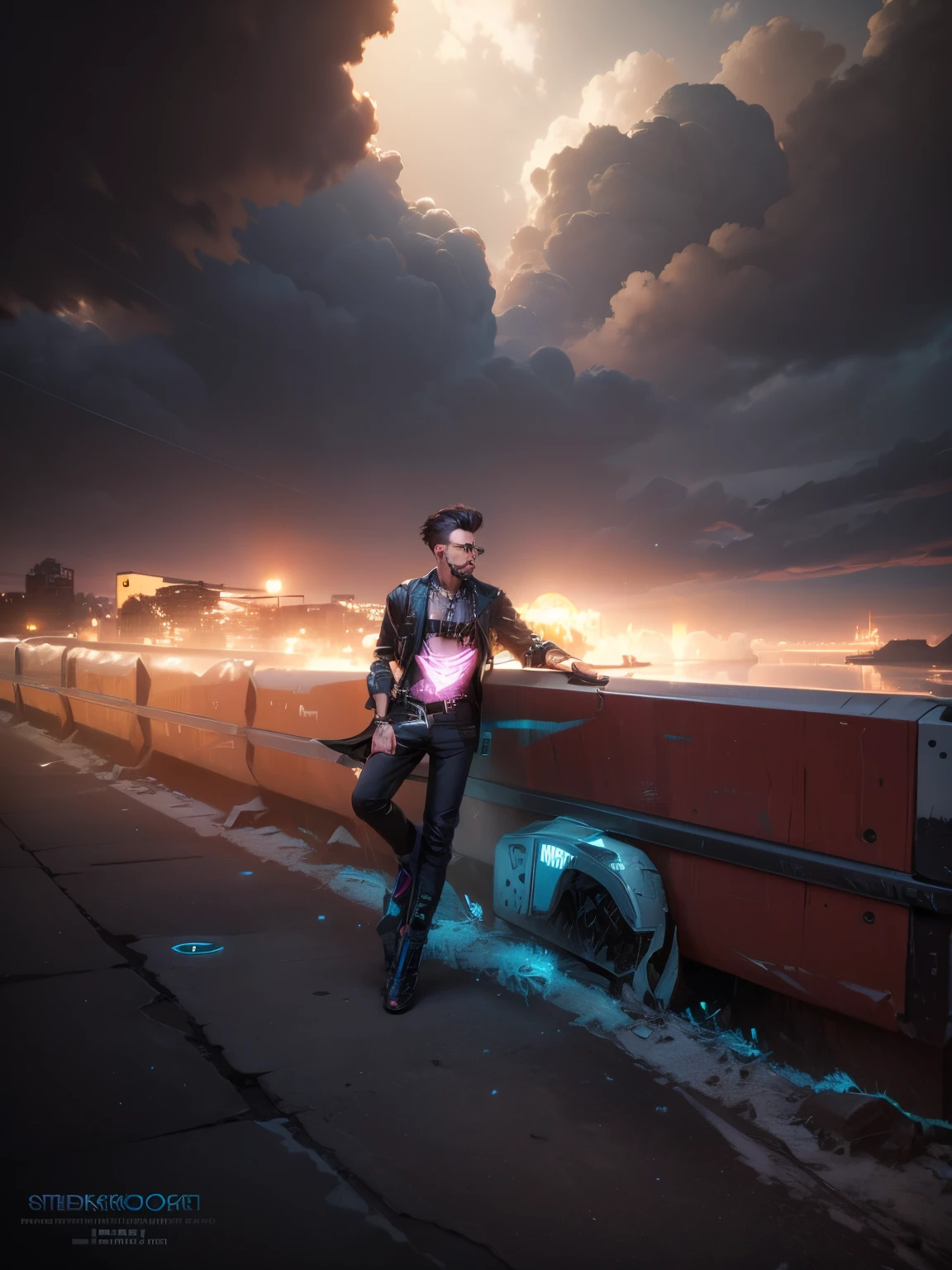 Change background cyberpunk handsome boy realistic face. 8k ultra realistic