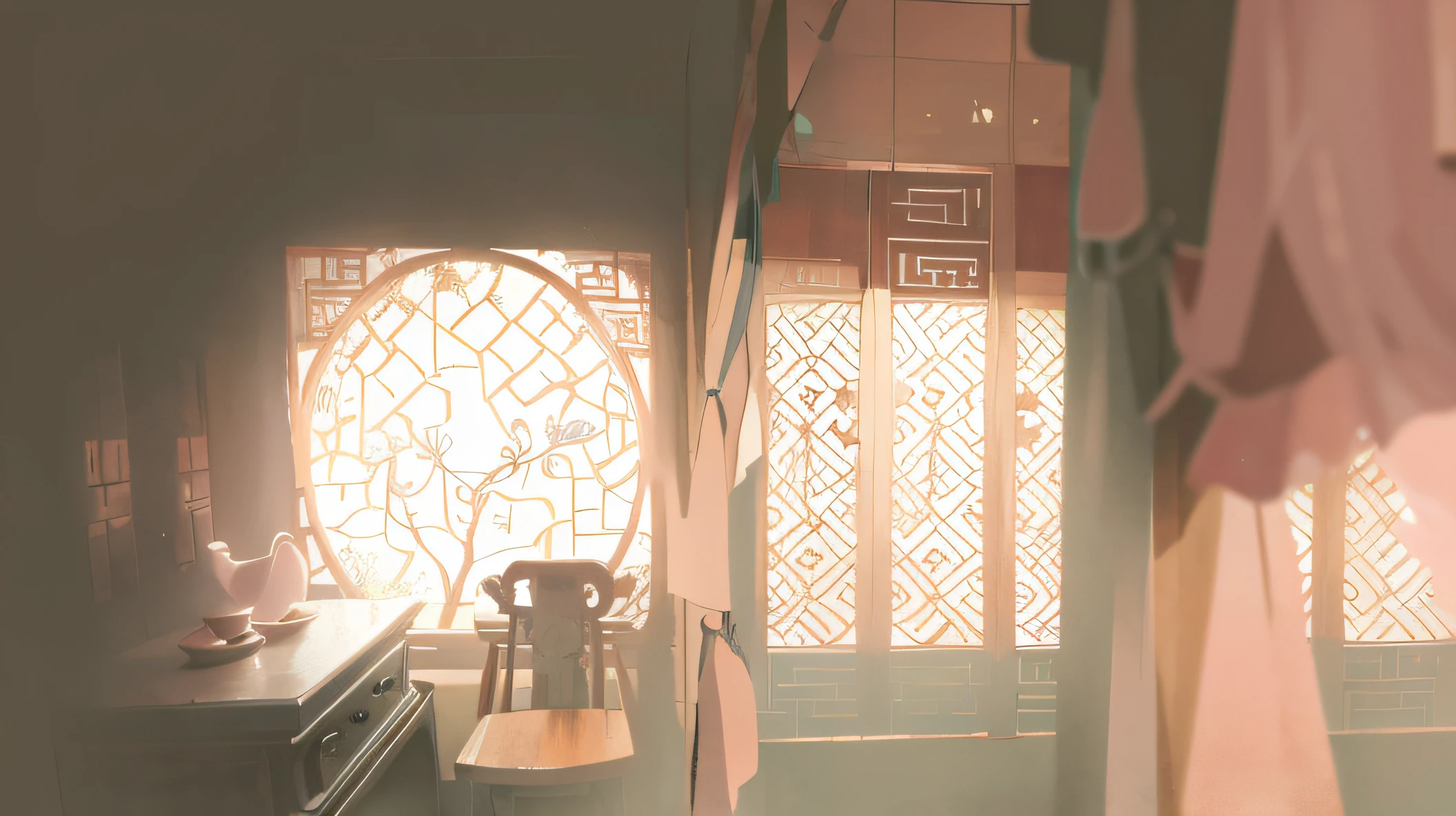 Ancient Chinese women's room