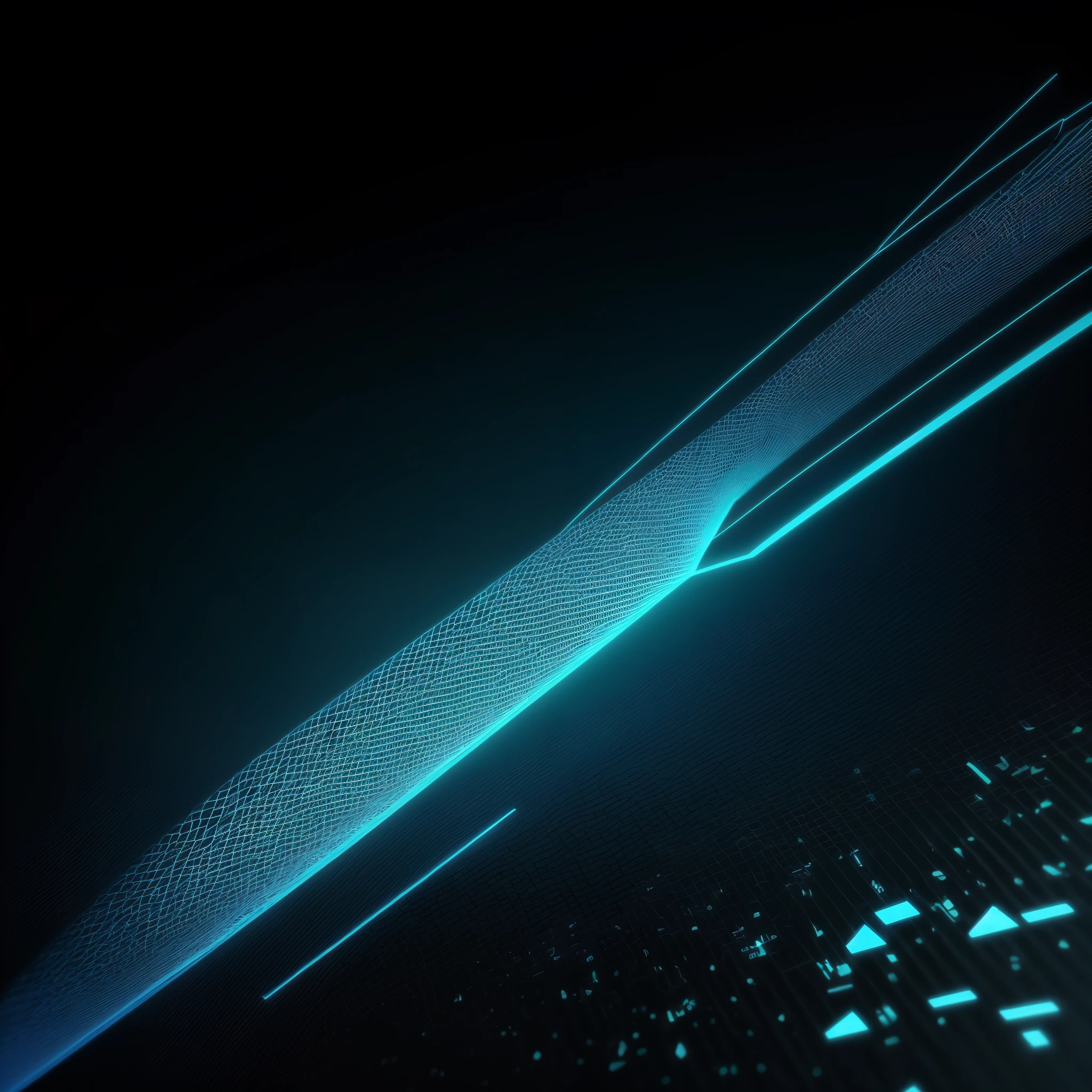 Engaging 3D visualization featuring stunning graphs、glinting