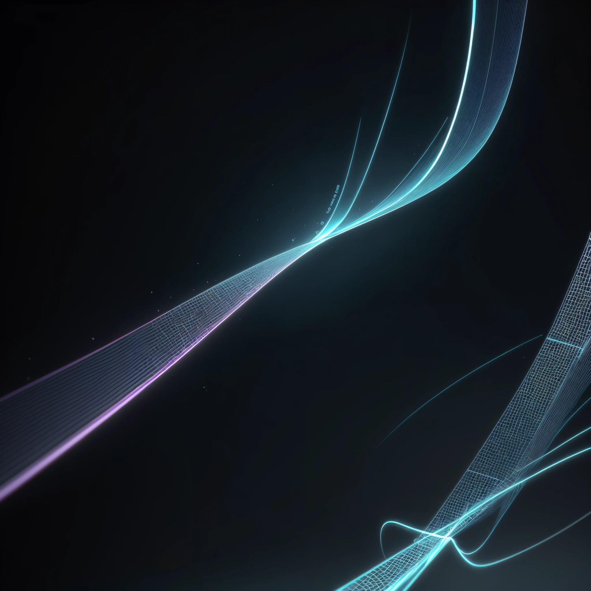 Engaging 3D visualization featuring stunning graphs、glinting