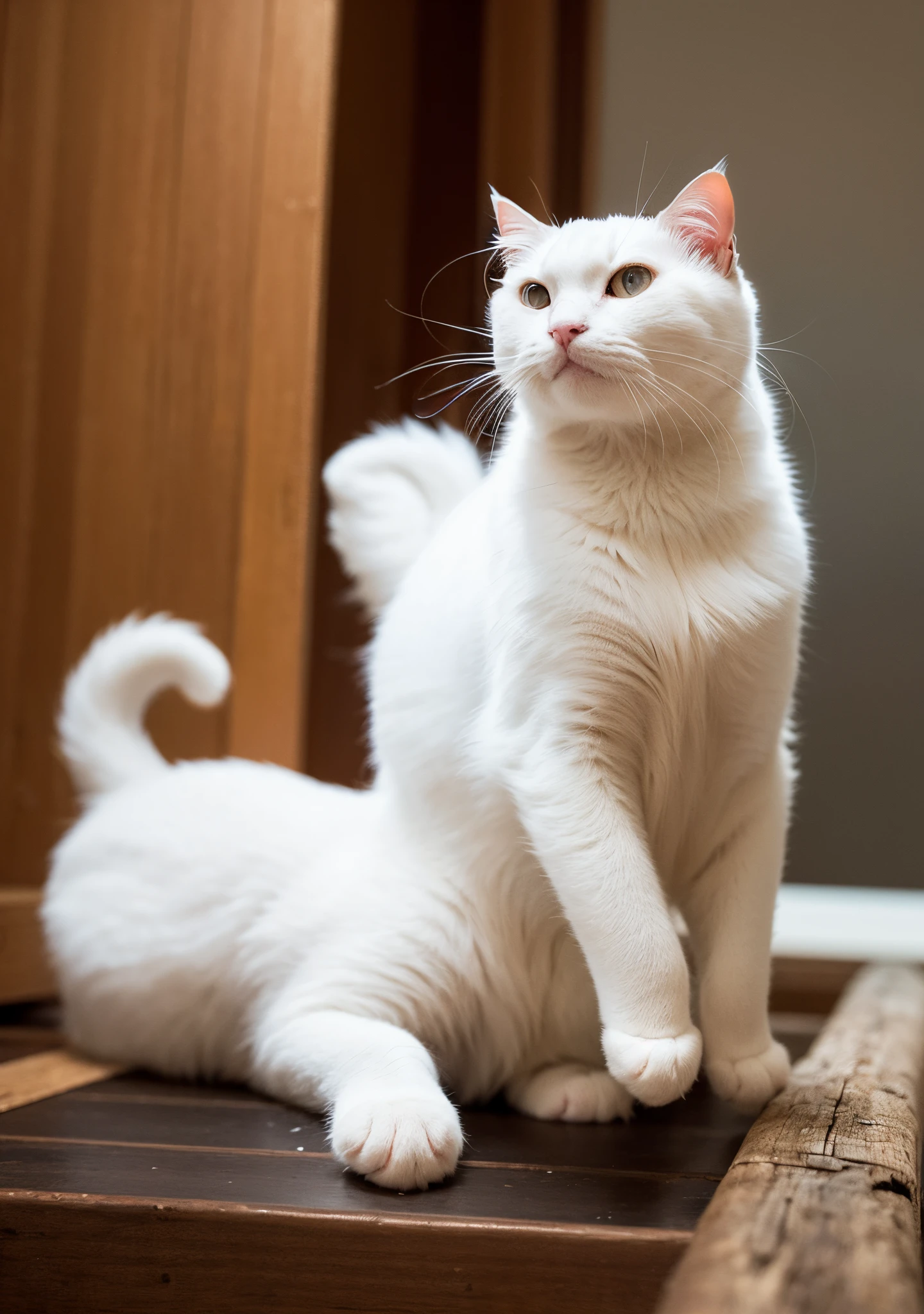 White cat