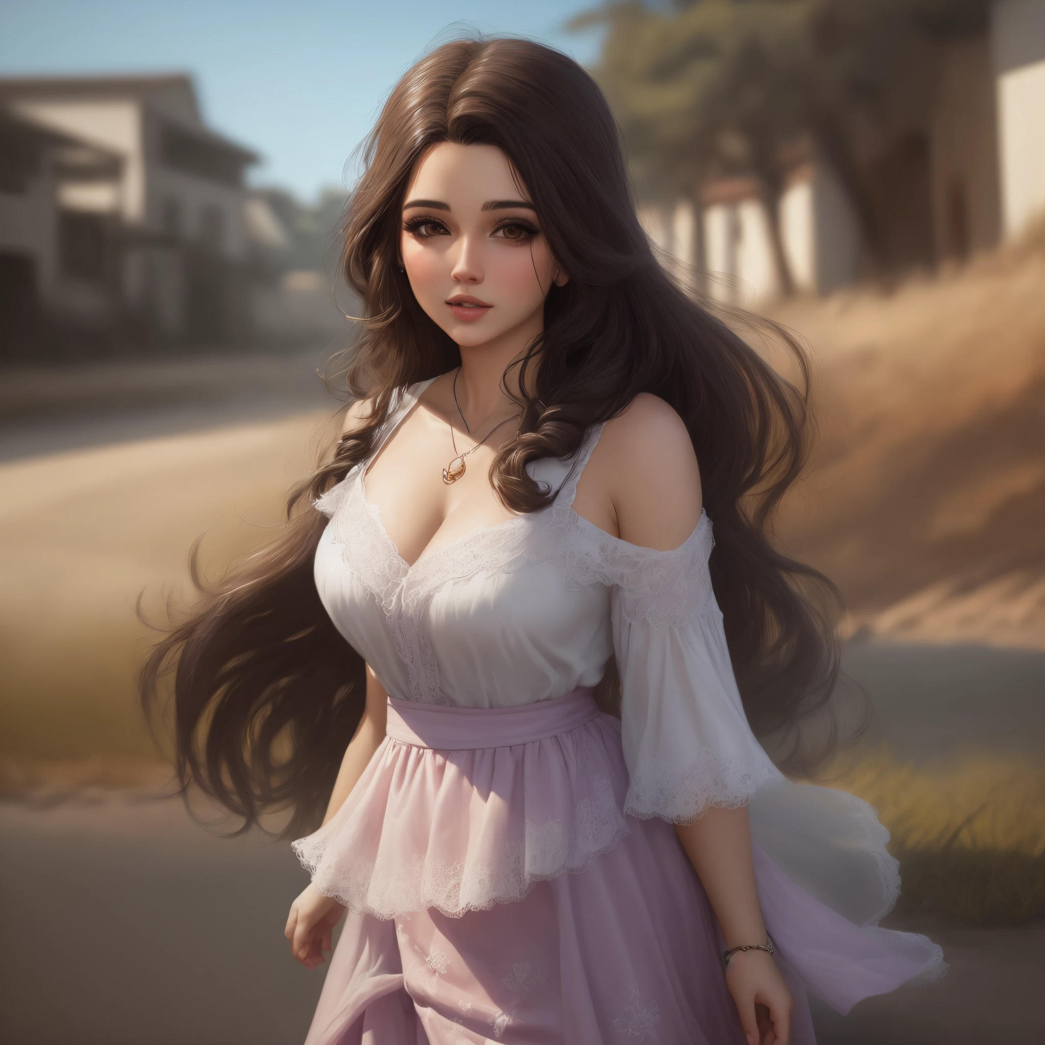 Hiper-realista mulher 16k fundo realism HD