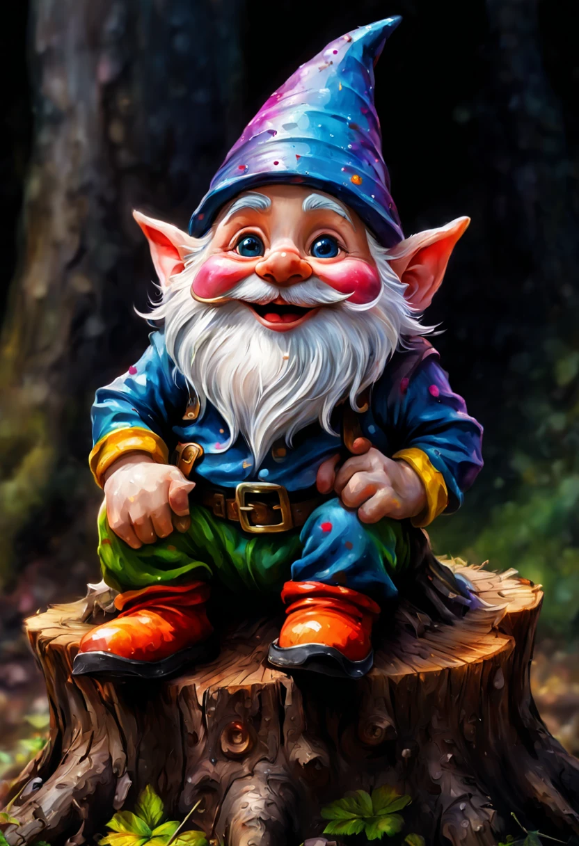 hyper detailed masterpiece, dynamic, awesome quality,zwuul, imp, mythical small female gnome like beings, household spirits, dressed in traditional german clothing, pointy hat, industrious helpful nature, perform household chores, night, benevolent diligent, climate change,liquid,repellent,enigmatic,cultural fusion,contaminated,bucolic  <lora:zwuul:0.85>