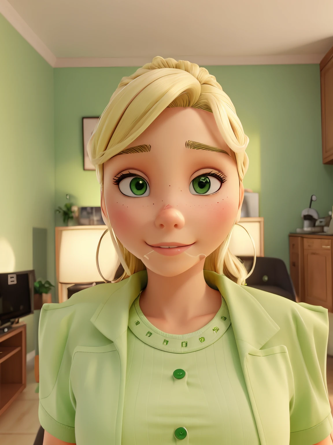 Marie , blonde hair , olhos verdes , Uniforme Militar BC Freedom, kalap ,