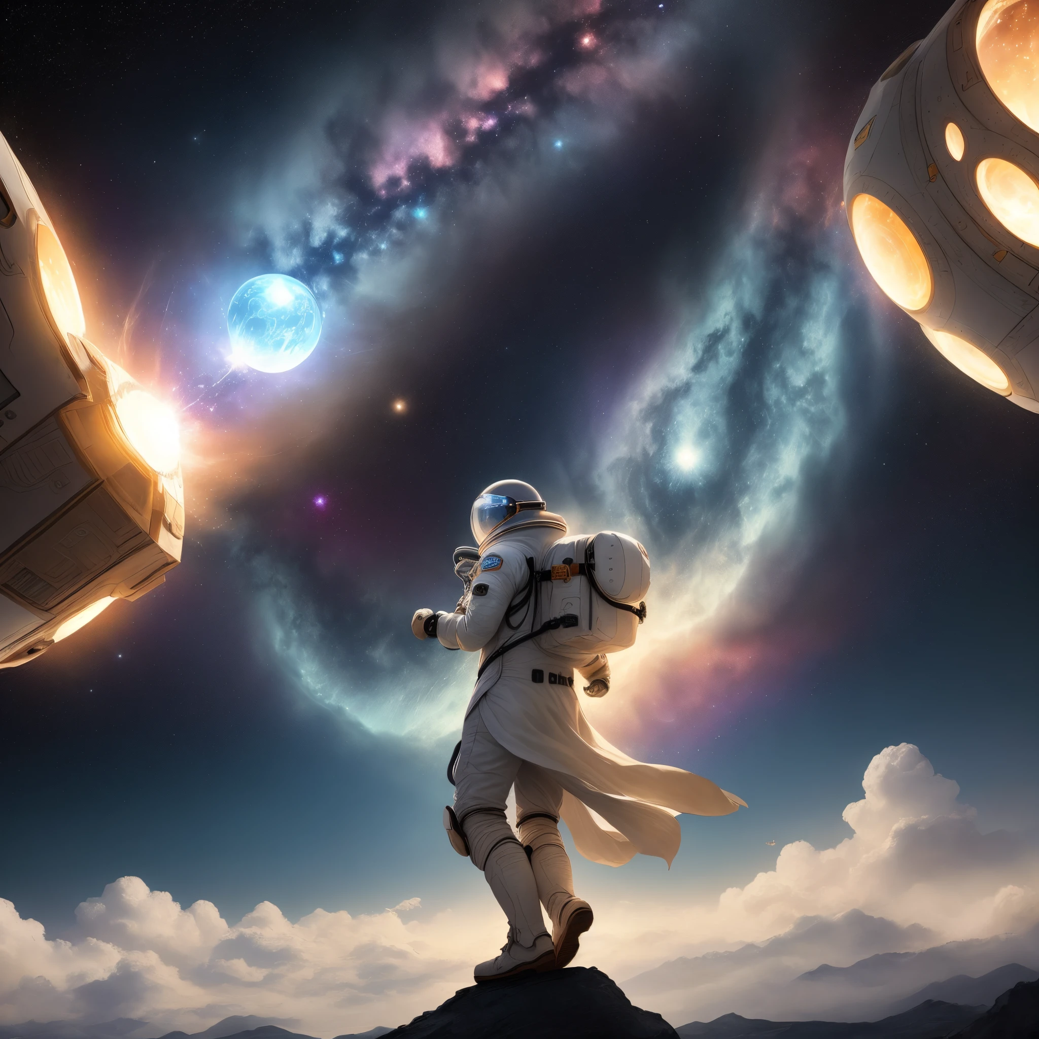 Space spirit:Particularly able to endure hardships,Especially good at fighting,Especially capable of tackling key problems,Especially dedicated;Build the sky together